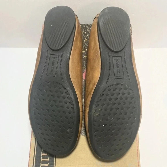 Cobb Hill by New Balance Women 7M Brown Leather Elaine Slip On Loafer Shoe - Picture 9 of 10